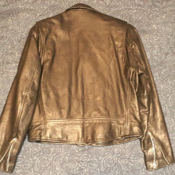 Wilsons Leather 100% Leather " biker style" w/Thinsulate - Picture 5 of 8